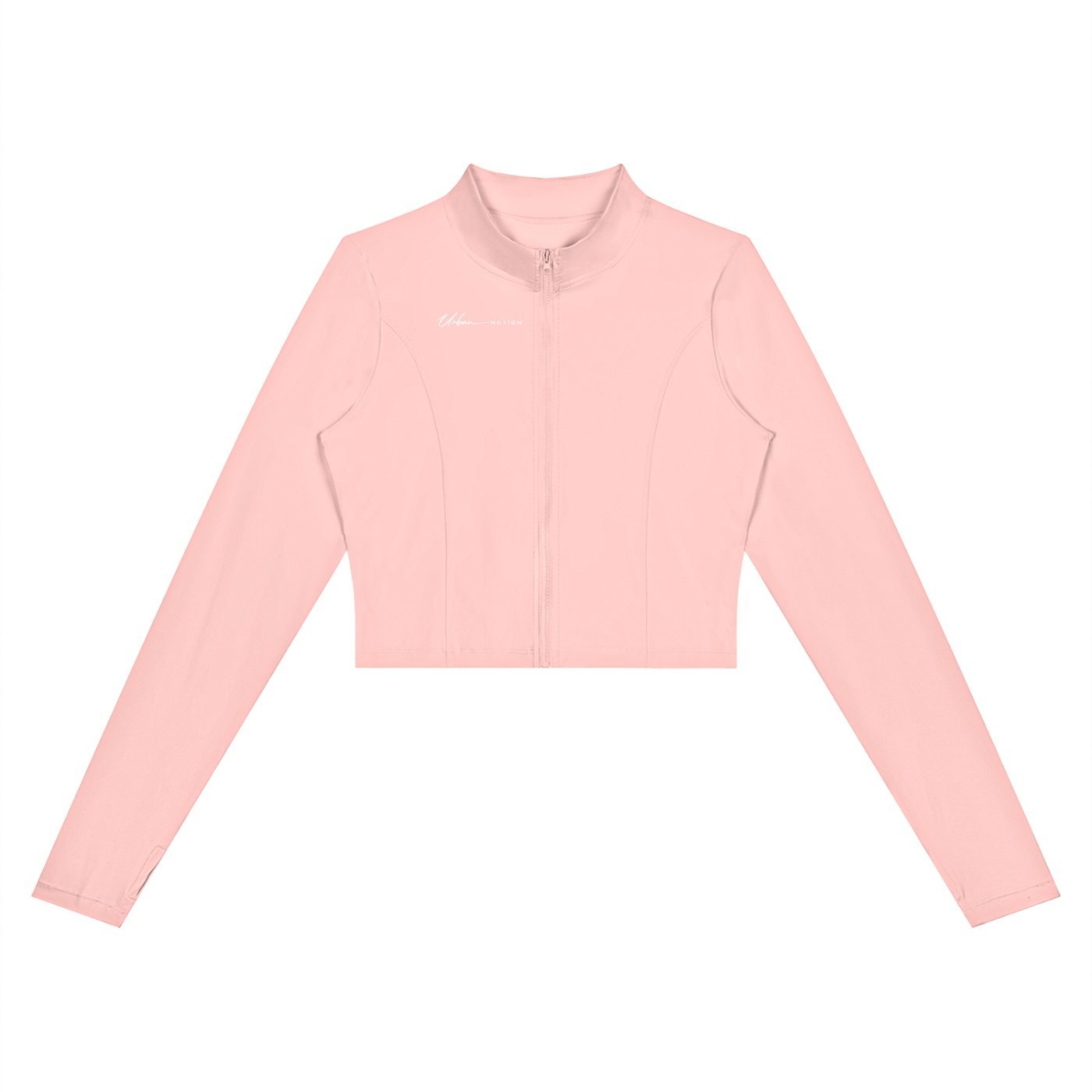 Urban Motion Crop Yoga Sports Jacket - Image 3