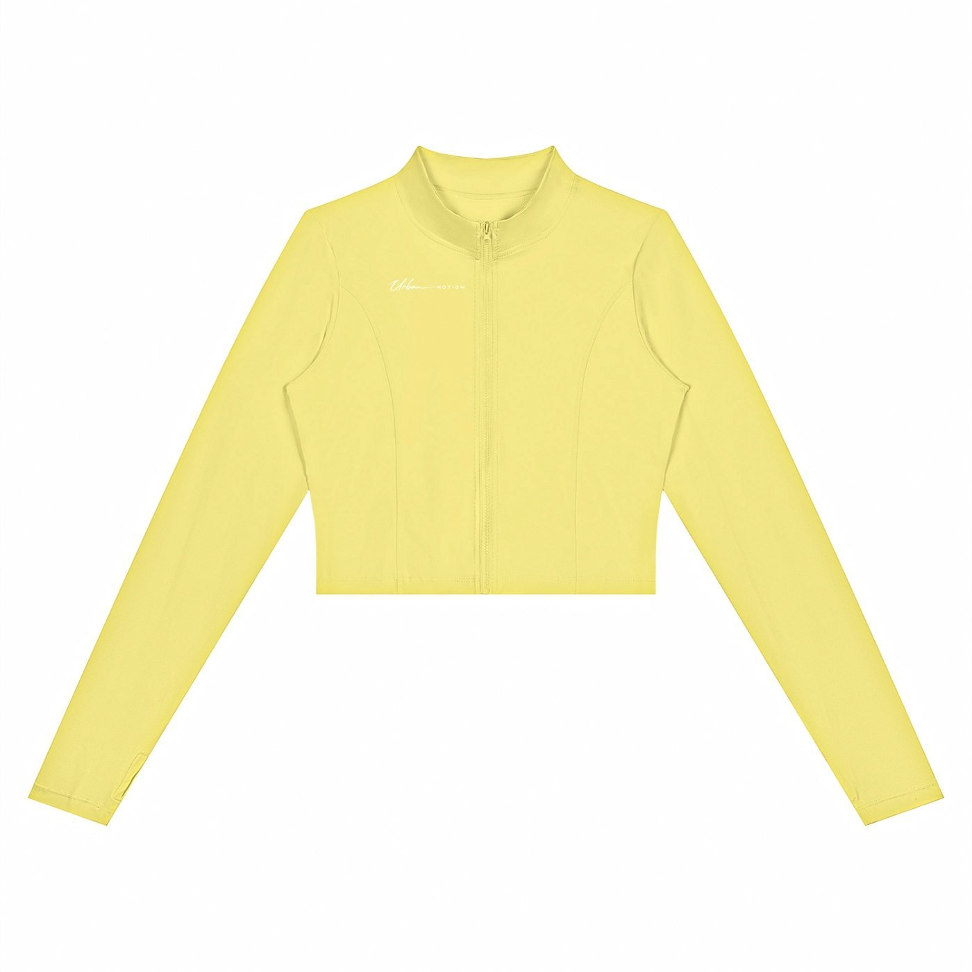 Urban Motion Crop Yoga Sports Jacket - Image 4