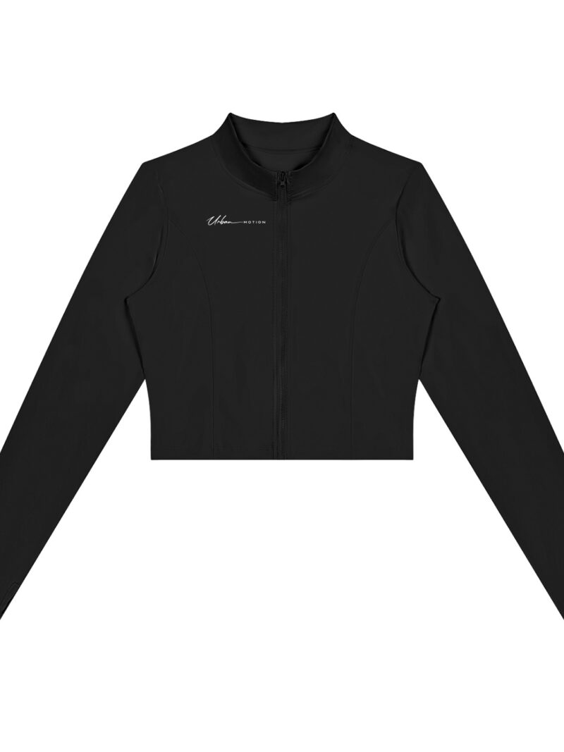 Urban Motion Crop Yoga Sports Jacket