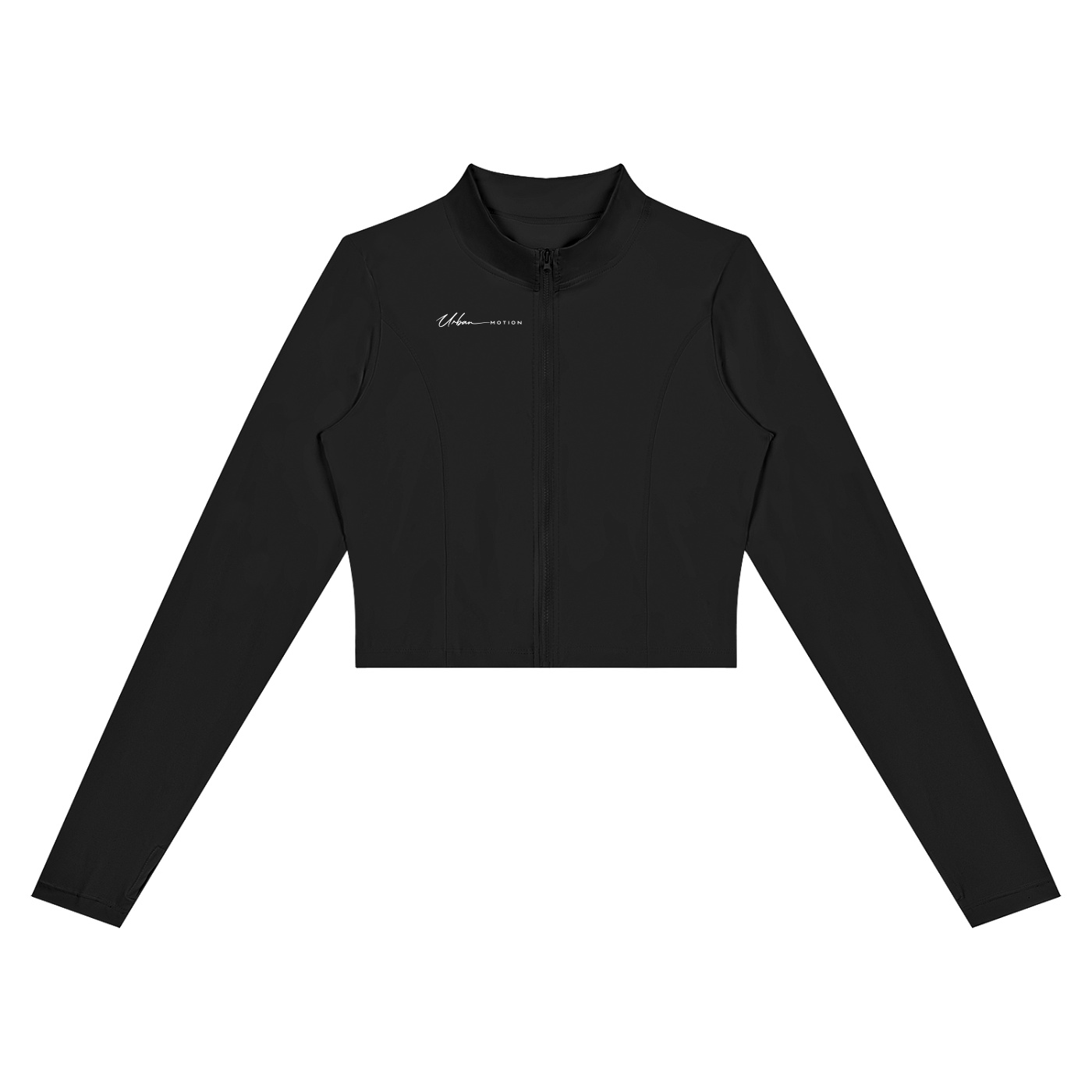 Urban Motion Crop Yoga Sports Jacket